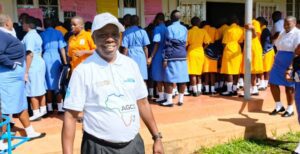 Read more about the article Wanyange Girls SS Joins Busoga College Mwiri Old Boys in 15km Charity Walk and Tree Planting Drive